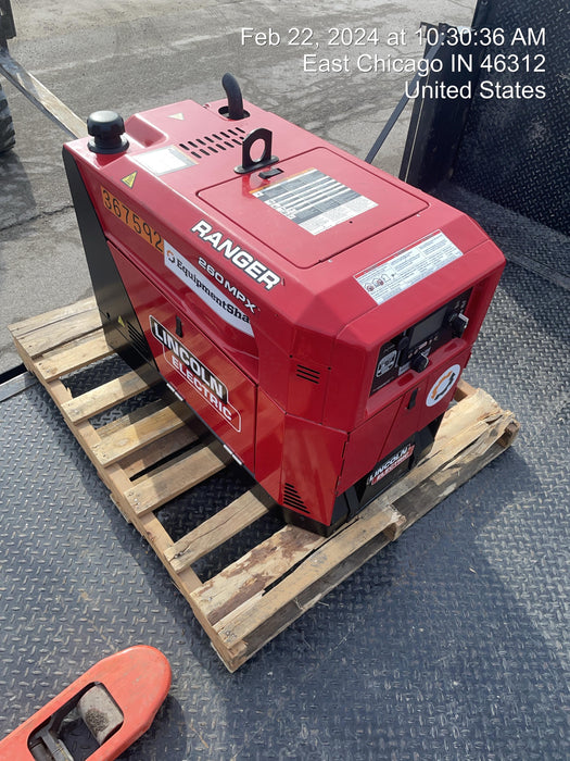 2023 Lincoln Electric Ranger 260MPX K3458-1 Ranger Gasoline Engine Driven Welder (Kohler)