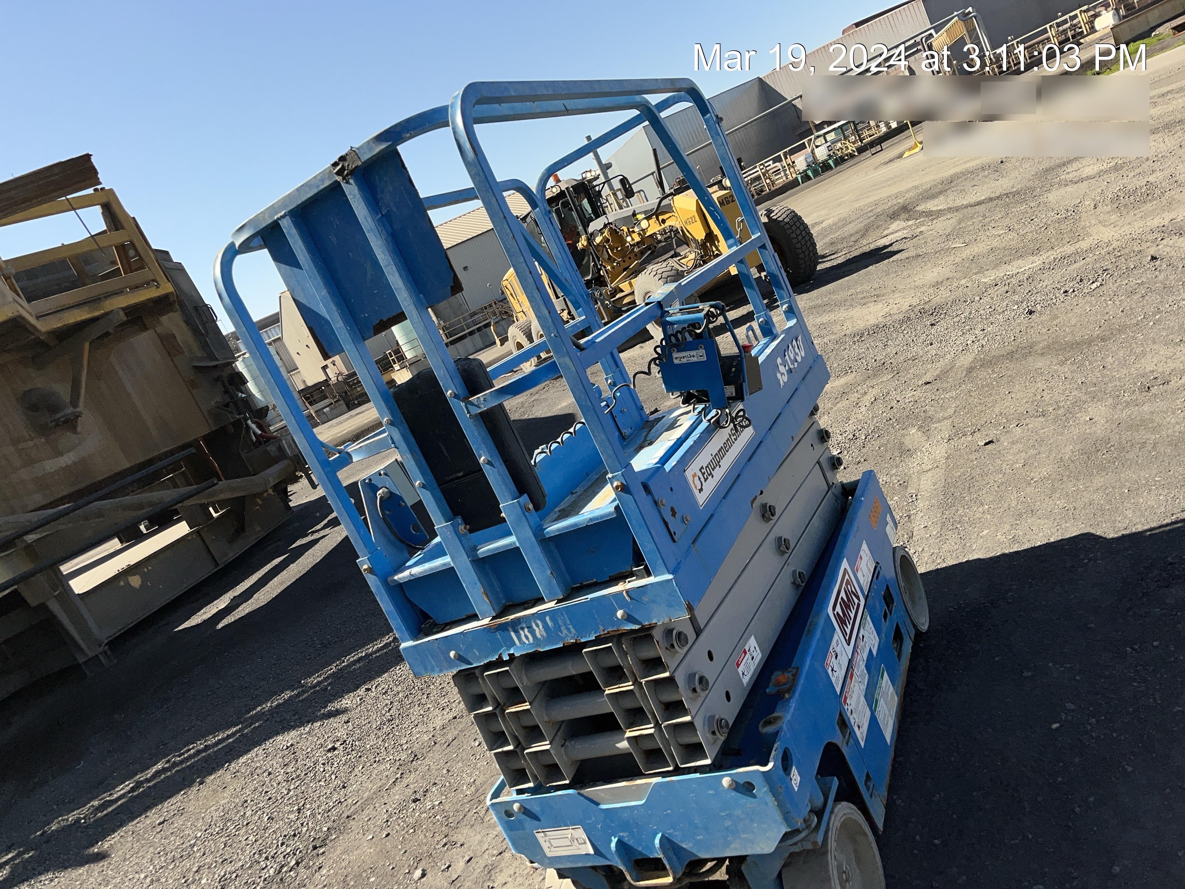2018 Genie GS-1930 Genie GS-1930 Scissor Lift w/Standard Options