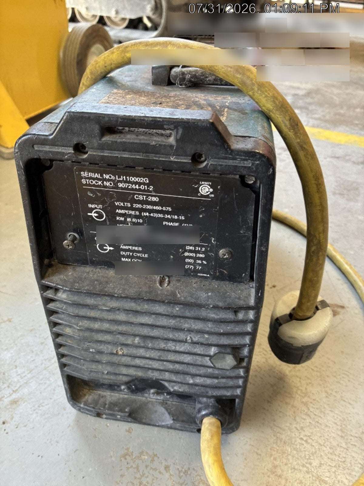 2022 MILLER ELECTRIC CST-280