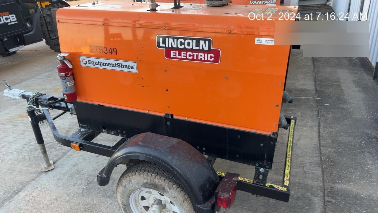 2022 Lincoln Electric LE400 Kubota V1505, Trlr, Cable Rack, Light Kit, ES Decals, T3