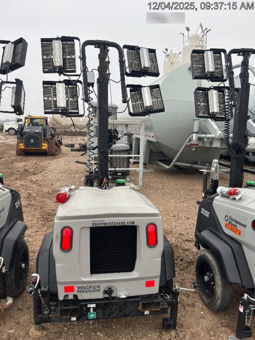 2024 Wacker Neuson LTT4 Diesel, Kohler KDW702, Deep Sea Controller, Auto Start, LED 320W, Bypass Outlet, T3