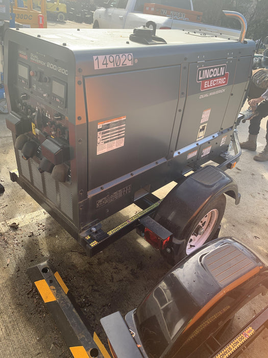 2021 Lincoln Electric Dual Maverick 200/200X Ready Pak 3 (includes trailer, cable rack, fender light kit)