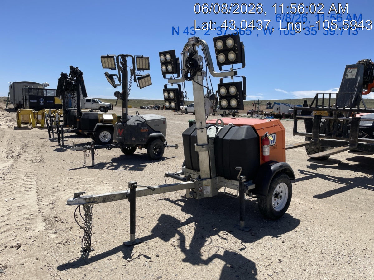 2023 Wanco WLTT-4MM4K Diesel, Deep Sea Controller, Shore Power Plug, Auto Start, (4) 350W LED Floodlights, 4kW Generator, 60 Gal Fuel Tank, 2" Ball, T3