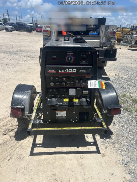 2024 Lincoln Electric LE400 Kubota V1505, Trlr, Cable Rack, Light Kit, ES Decals, T3