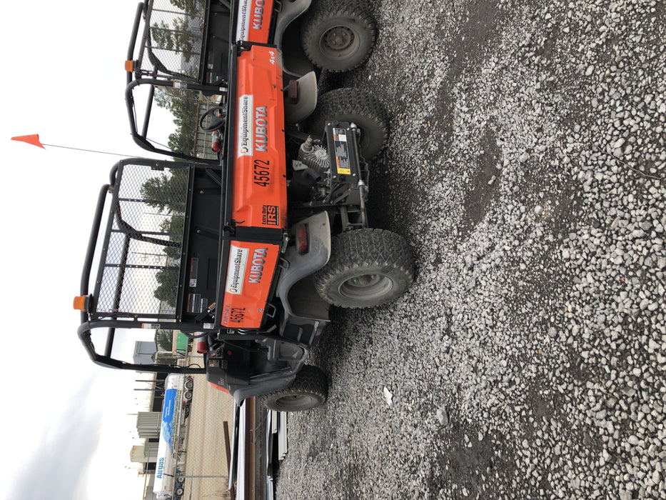 2019 Kubota RTV-X900 4wd Utility Cart, LED Strobe, Windshield Tempered Glass, Plastic Canopy, Backup Alarm