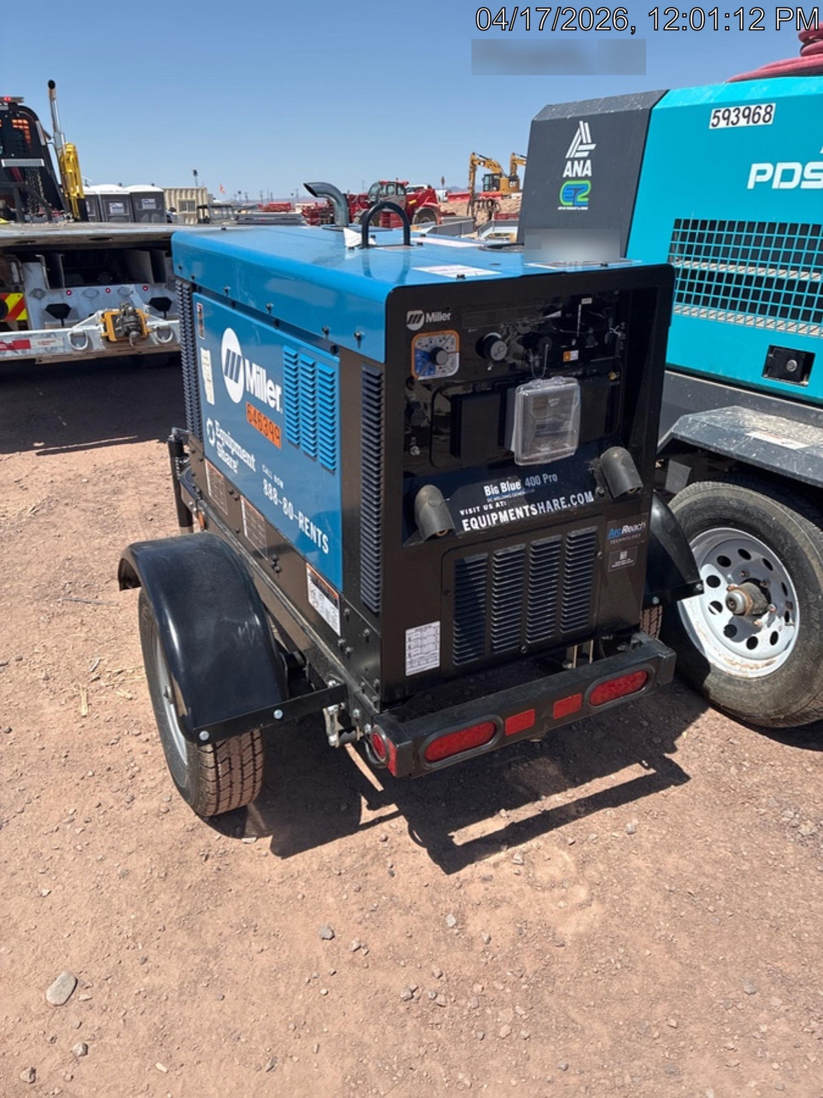 2026 MILLER ELECTRIC BIG BLUE 400