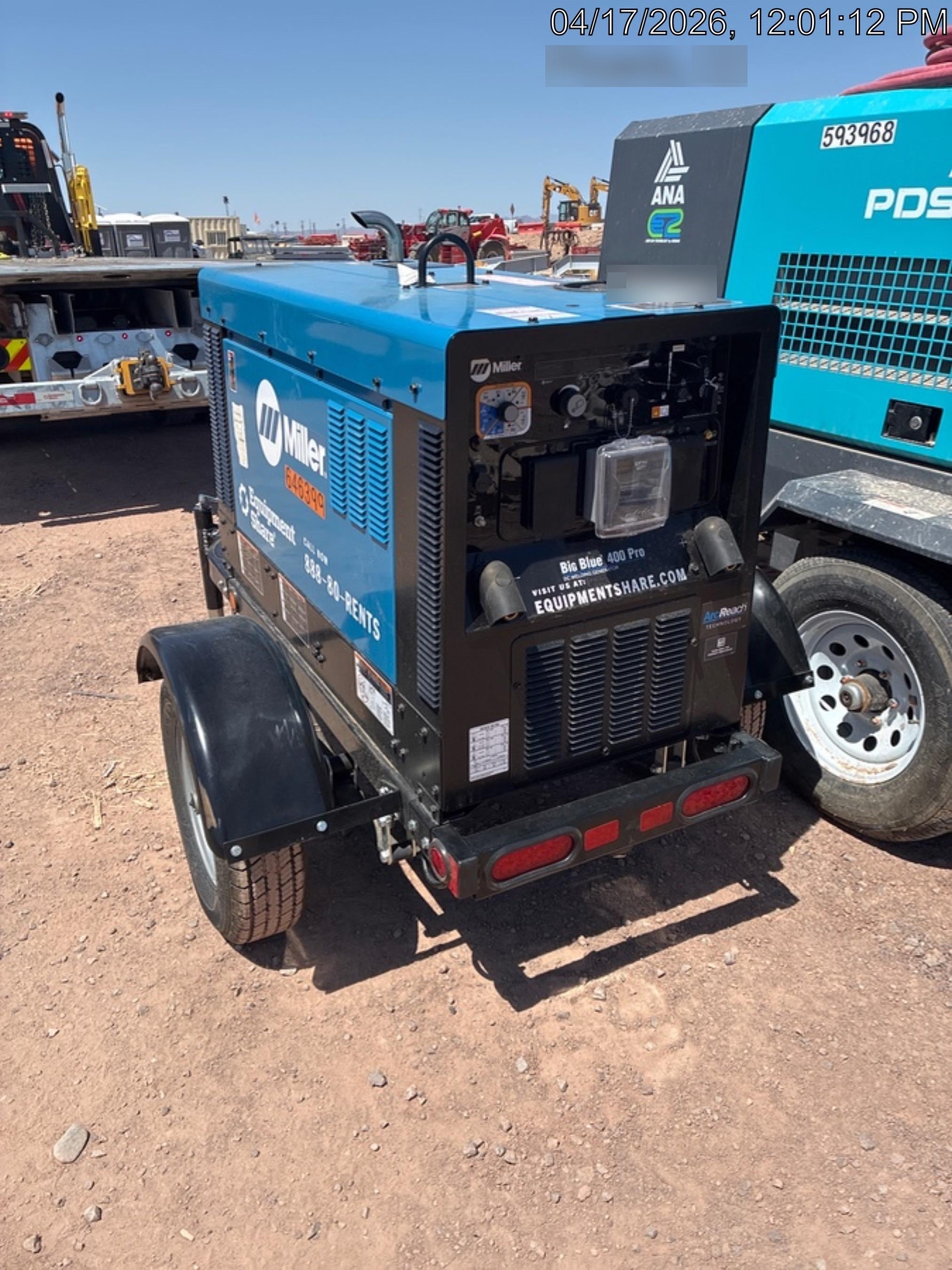 2026 MILLER ELECTRIC BIG BLUE 400