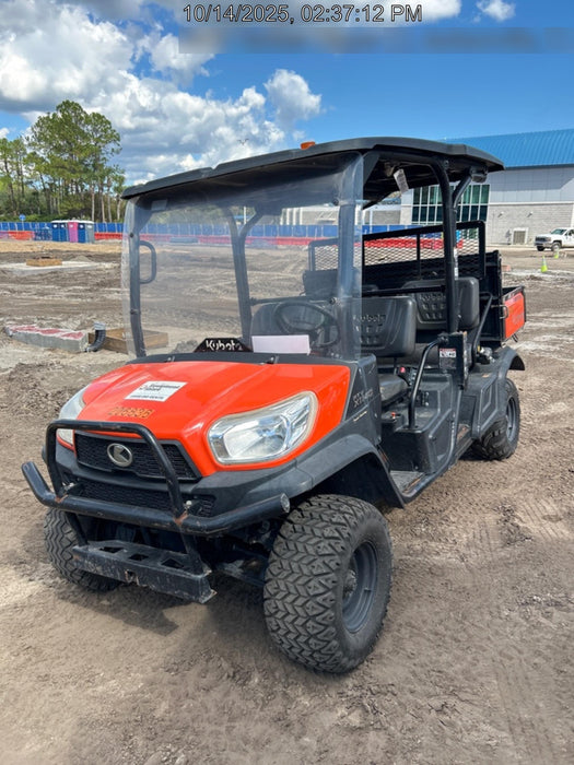 2022 Kubota RTV-X1140W-H Plastic Canopy, Windshield Acrylic Clear, LED Strobe Light, Wire Harness Kit, Back up Alarm