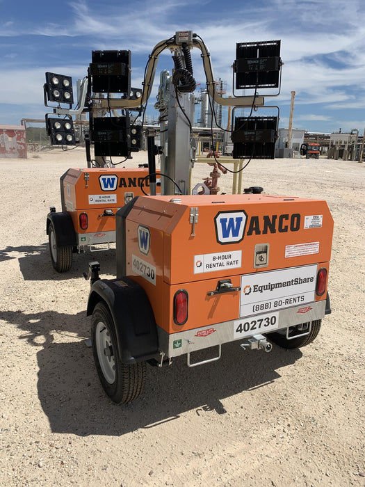 2024 Wanco WLTT-4MM4K Diesel, Deep Sea Controller, Shore Power Plug, Auto Start, (4) 350W LED Floodlights, 4kW Generator, 60 Gal Fuel Tank, 2" Ball, T3