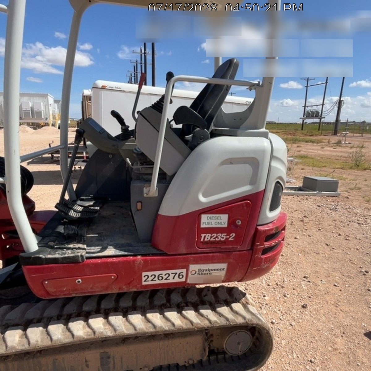 2022 TAKEUCHI TB235-2R