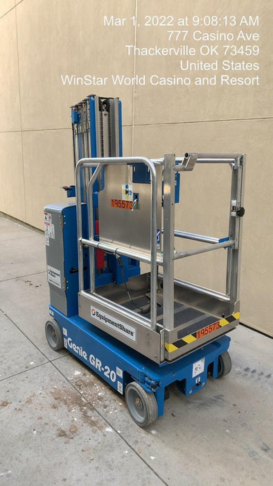 2021 GENIE GR-20