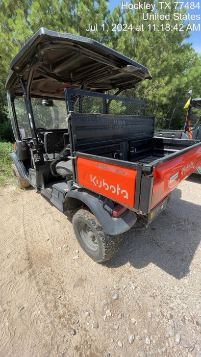 2021 Kubota RTV-X1140W-H Plastic Canopy, Windshield Acrylic Clear, LED Strobe Light, Wire Harness Kit, Back up Alarm
