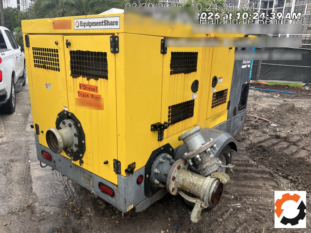 2021 ATLAS COPCO PAS 150 HF CS Enclosed