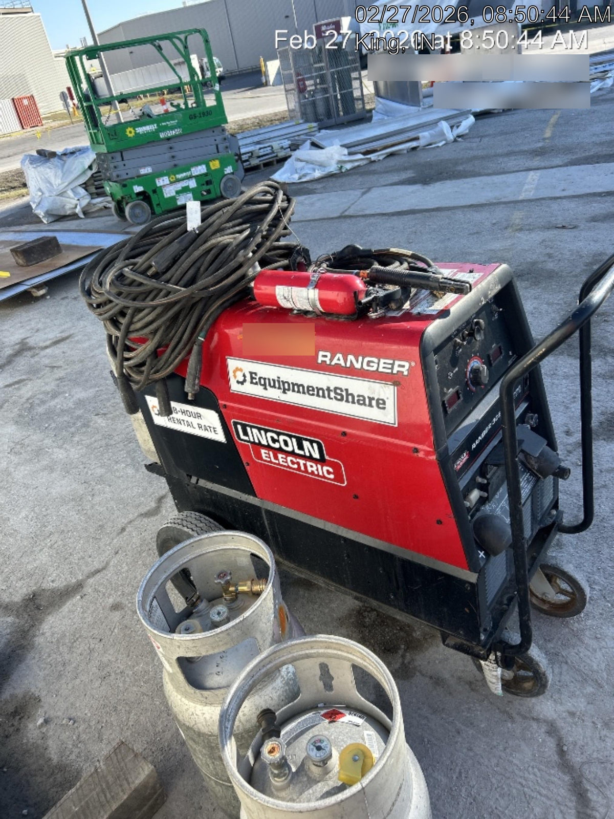 2024 Lincoln Electric Ranger 305 LPG Ranger 305 LPG, Undercarriage, Tank Holder & Strap, 10kw AC Gen, 25hp Kohler LPG Eng