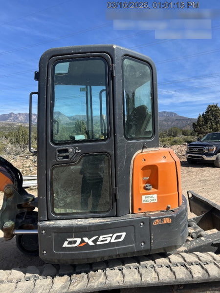 2019 DOOSAN DX50-5