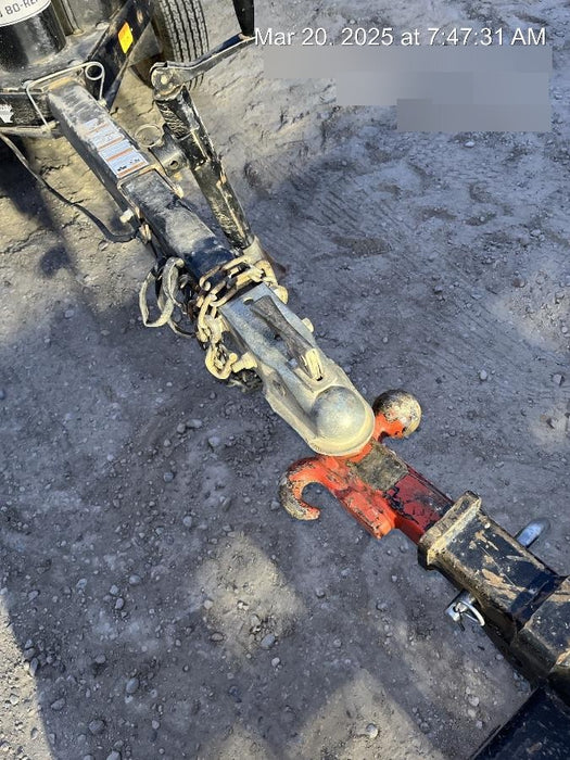 2022 Allmand NLV3GR (4) LED Light Fixture 350W, 23' Vertical Mast, 3kW Prime, Towable, Deep Sea L401, Leveling Jacks, Yanmar T4F 5.8hp