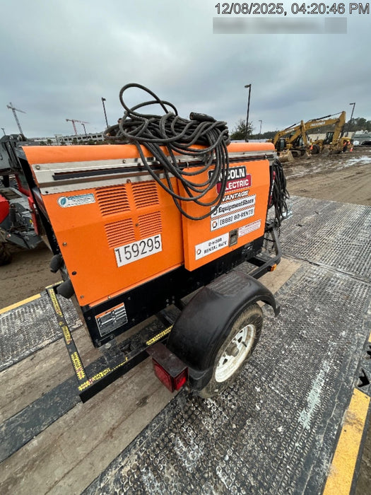 2021 Lincoln Electric Vantage 322 Vantage 322 Ready Pak 3 w/ Decals, ORANGE (includes trailer, cable rack, fender light kit) NO Telematics