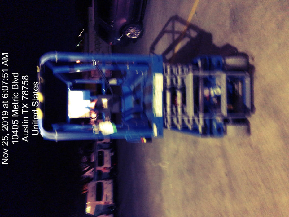 2019 Genie GS-1930 Fixed Rails with Chain Entry