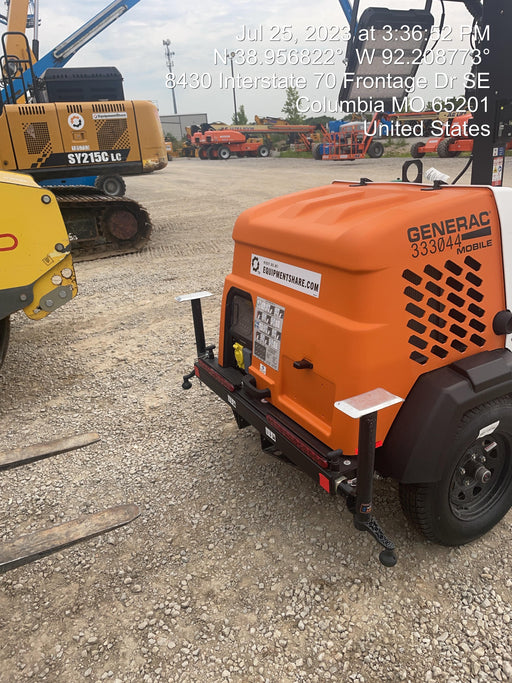 2023 Generac MLT2 Diesel, Flex Switch 120V Input, Powerzone Controller, (4) 320W LED Lights, 4kW Generator, 39.9 Gal Fuel Tank, 2" Ball, T3