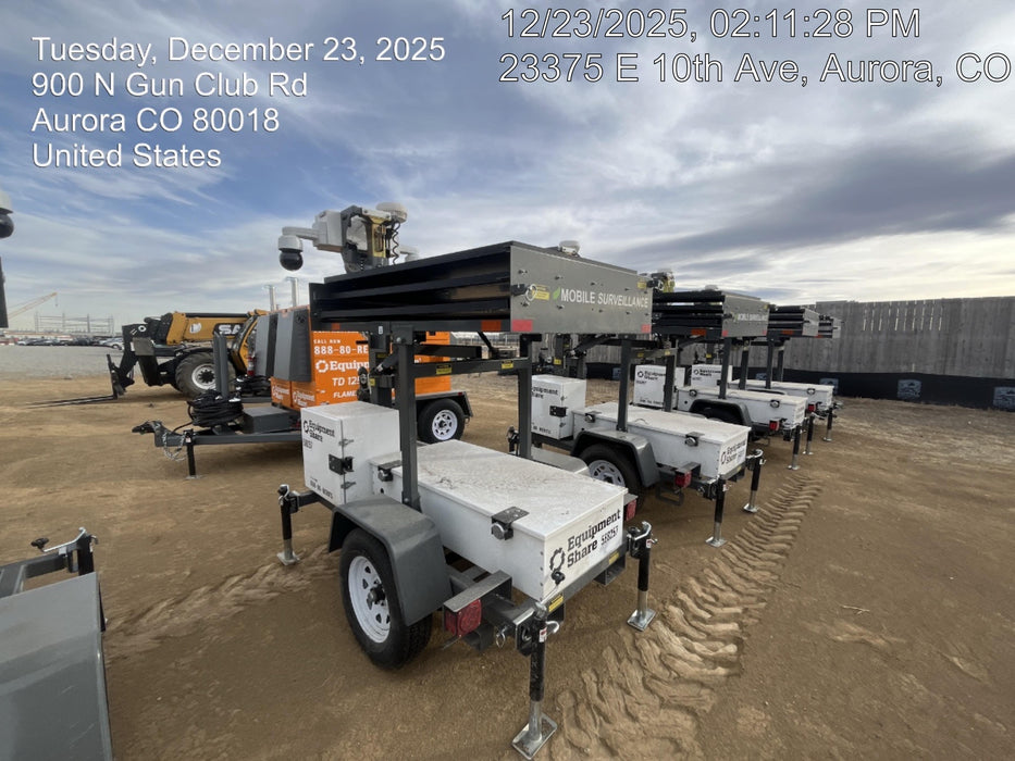 2025 NATIONAL SIGNAL Sunray Solar-Powered Mobile Integrator Tower