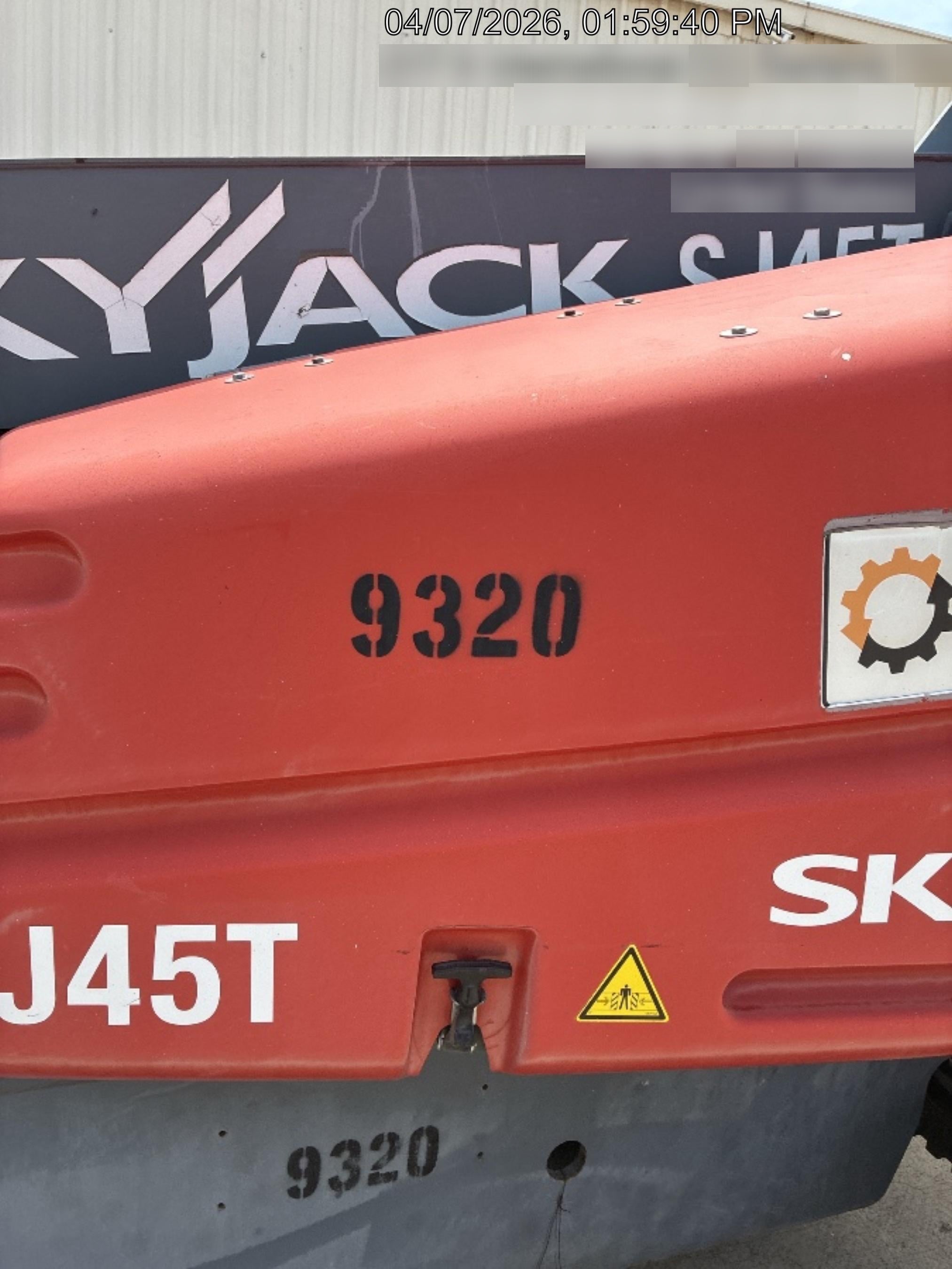 2018 SKYJACK SJ45T+