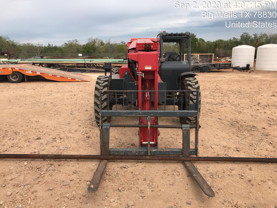 2019 Manitou MTA8044 MTA 8044 - 74 HP T4, Canopy, Worklights/Strobe, Beacon, 66" Carriage, 48" Forks, Solid Tires, Lift Hook, Aux Hydraulics