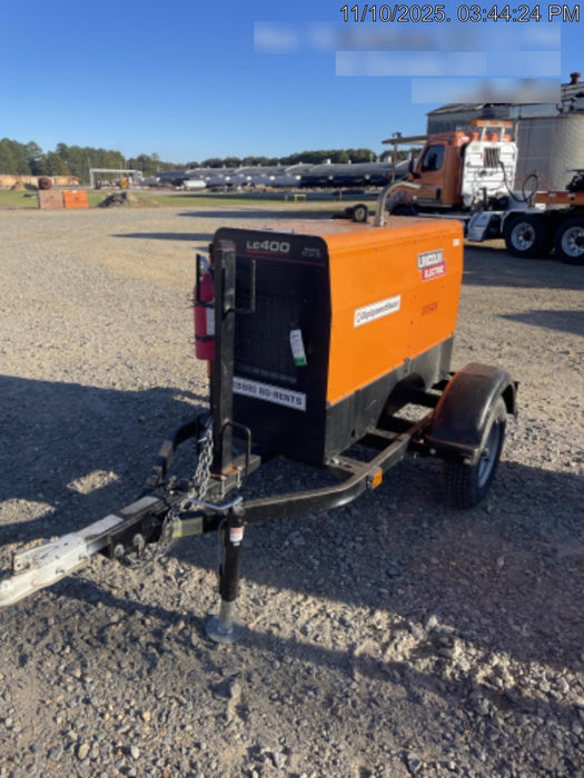 2022 Lincoln Electric LE400 Kubota V1505, Trlr, Cable Rack, Light Kit, ES Decals, T3