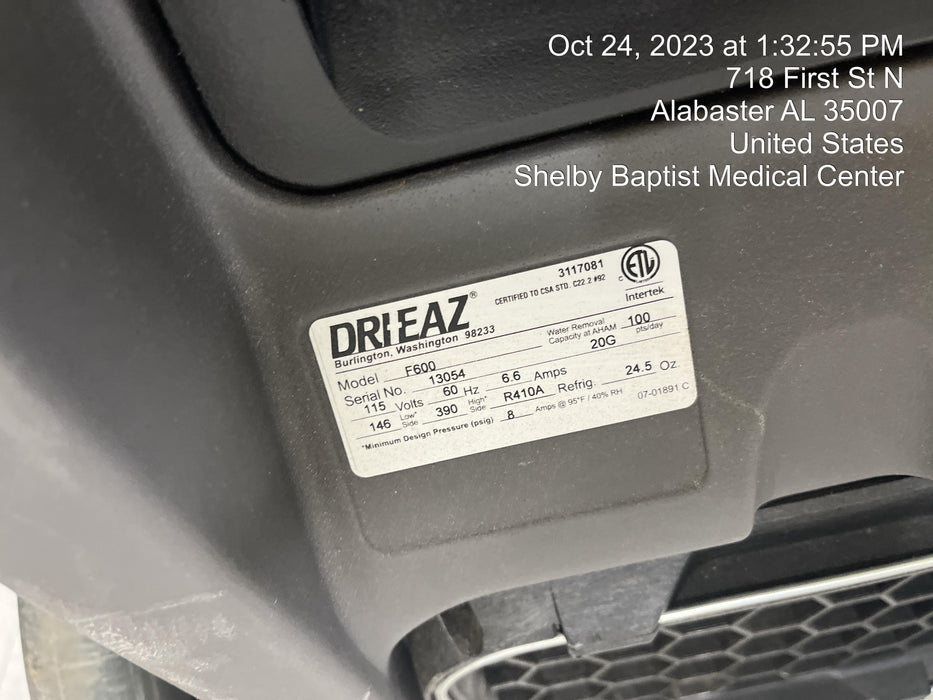 2020 DRI-EAZ LGR6000Li