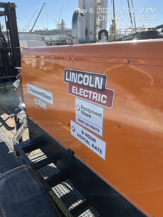 2023 Lincoln Electric LE400 Kubota V1505, Trlr, Cable Rack, Light Kit, ES Decals, T3