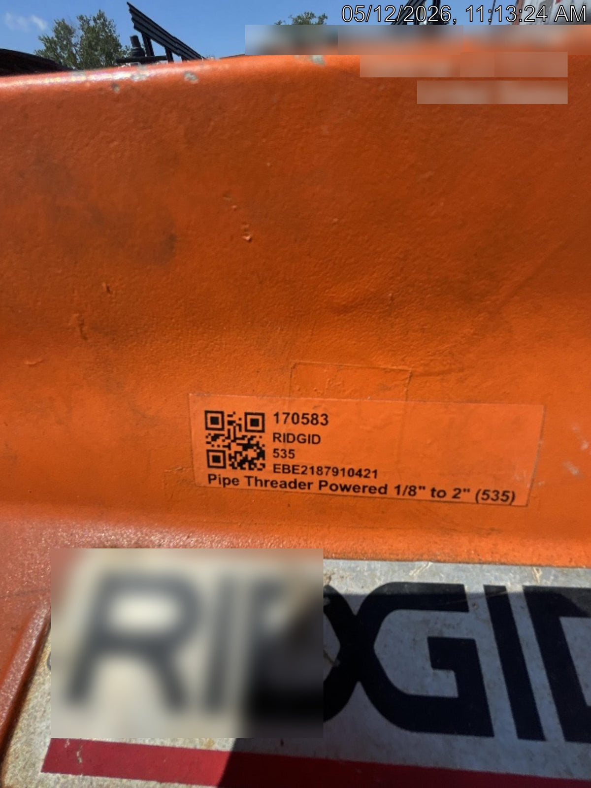 2021 RIDGID 535