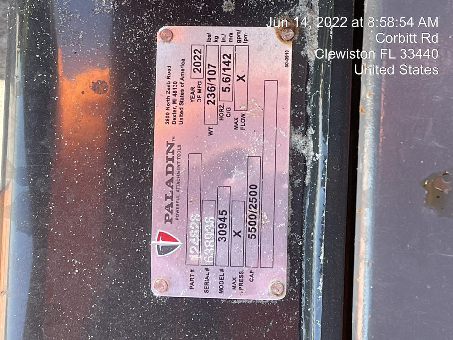 2022 PALADIN 48" Pallet Forks - Paladin