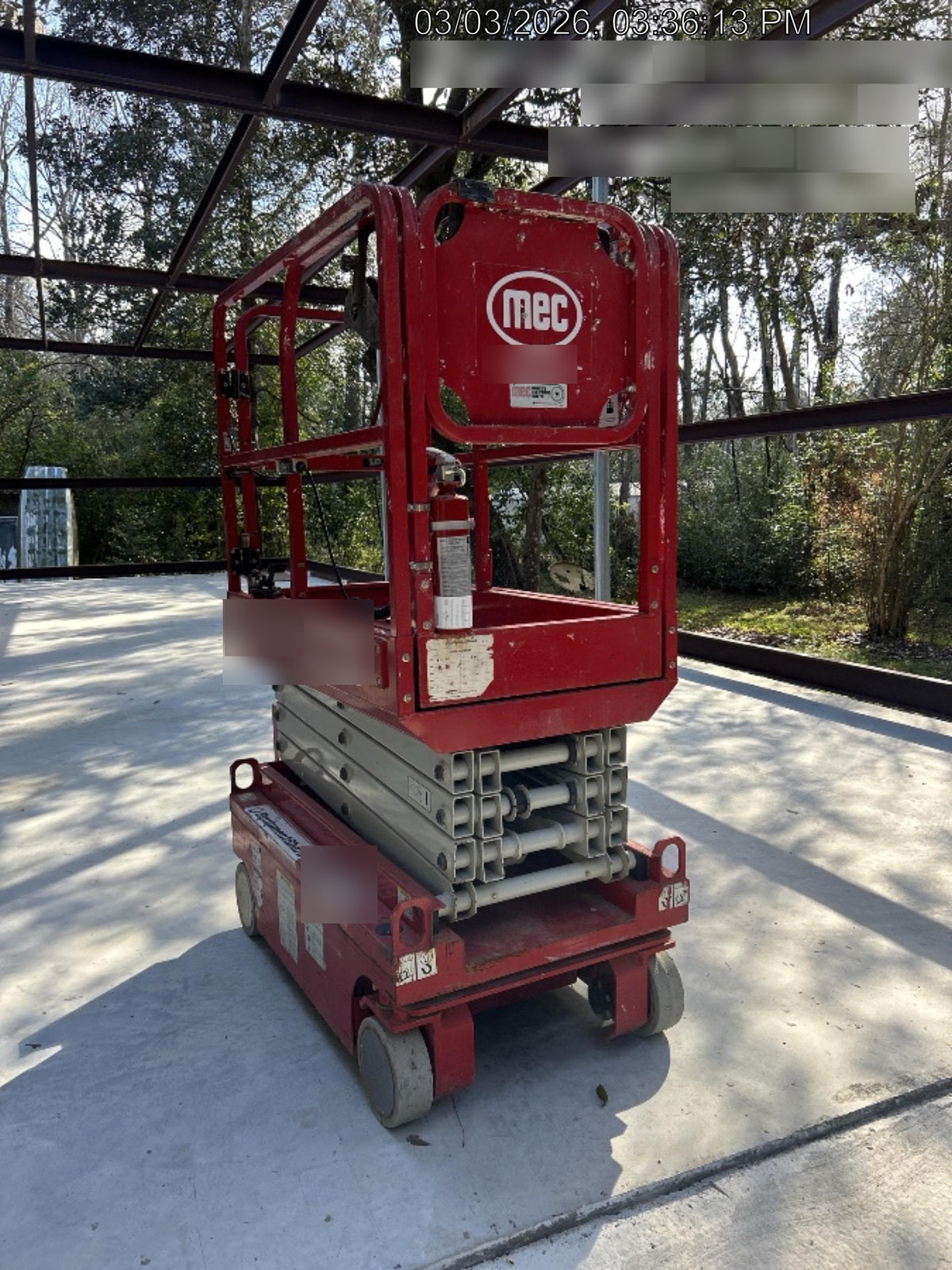 2019 MEC 1330SE Standard Options