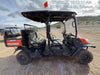 2021 Kubota RTV-X1140W-H Plastic Canopy, Windshield Acrylic Clear, LED Strobe Light, Wire Harness Kit, Back up Alarm