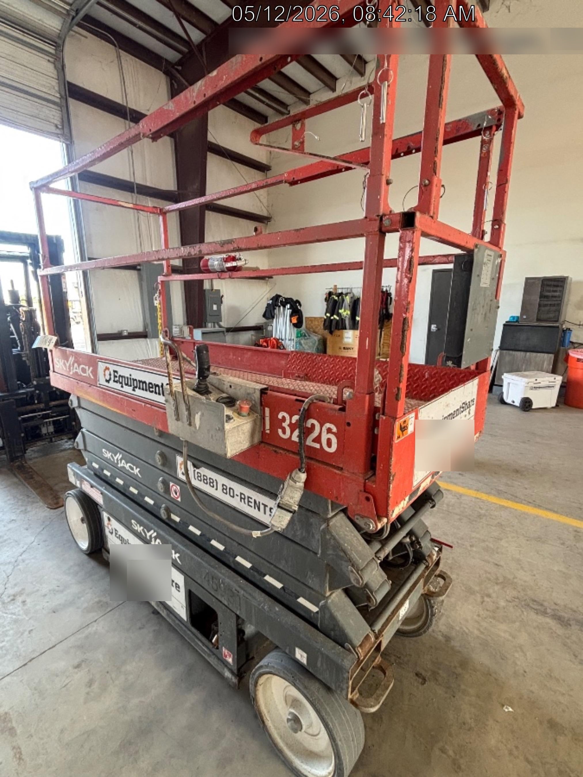 2019 Skyjack SJIII-3226 Standard Options, Trojan Batteries