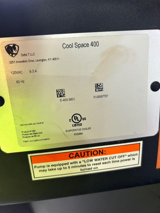 2023 BIG ASS FANS Cool Space 400