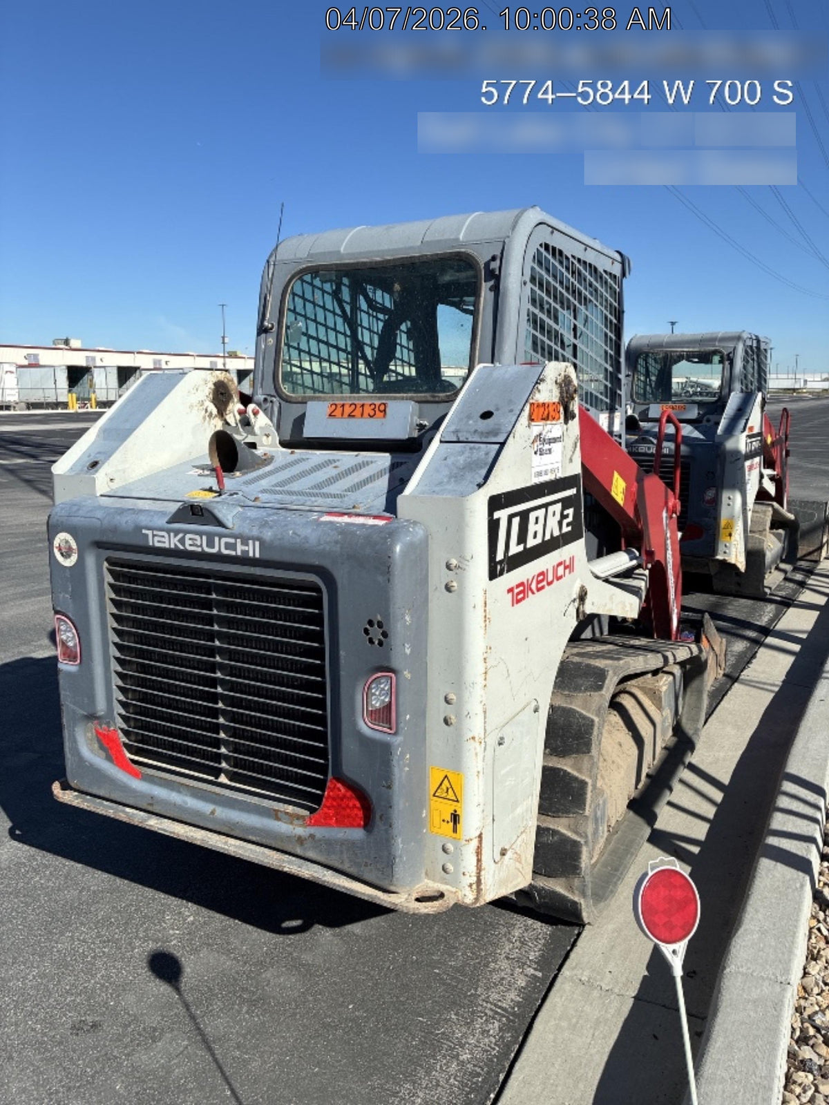2022 Takeuchi TL8R2-CR 74hp Kubota Diesel, Cab/Heat/Air, Rubber Tracks, Hydraulic QC