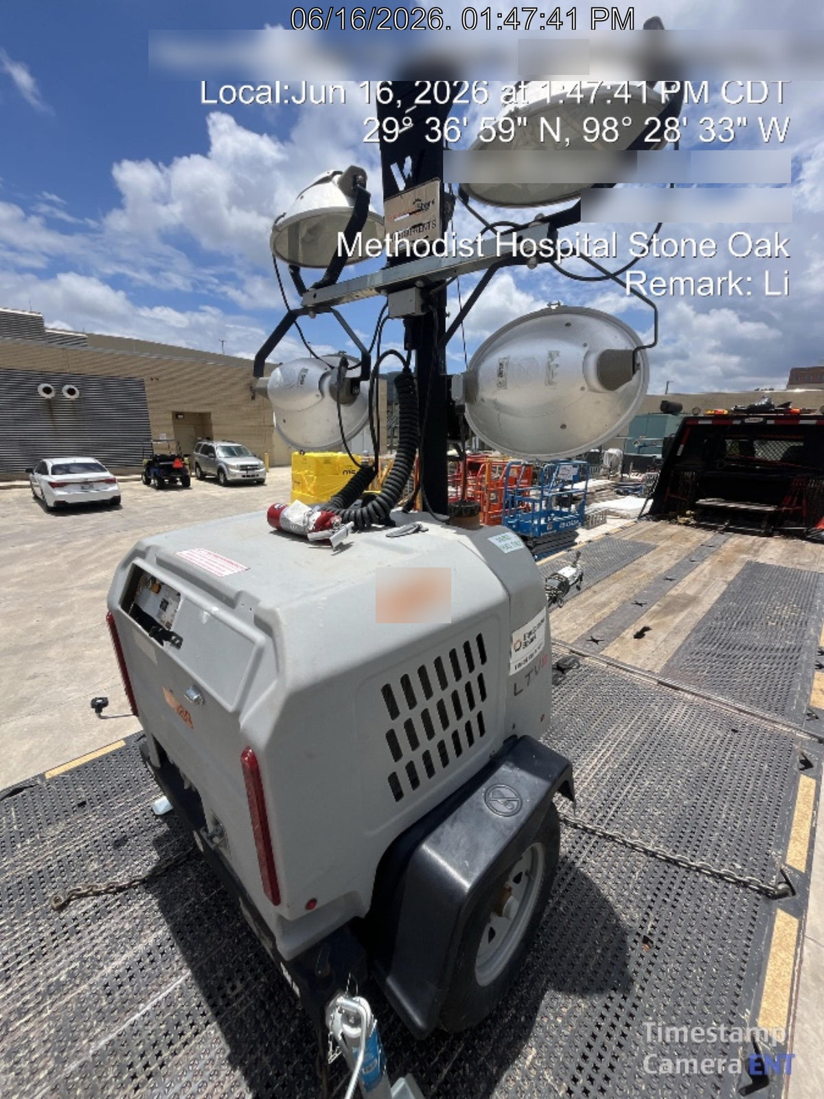 2018 Wacker Neuson LTV6K-MH Wacker Neuson LTV6K Towable Light Tower