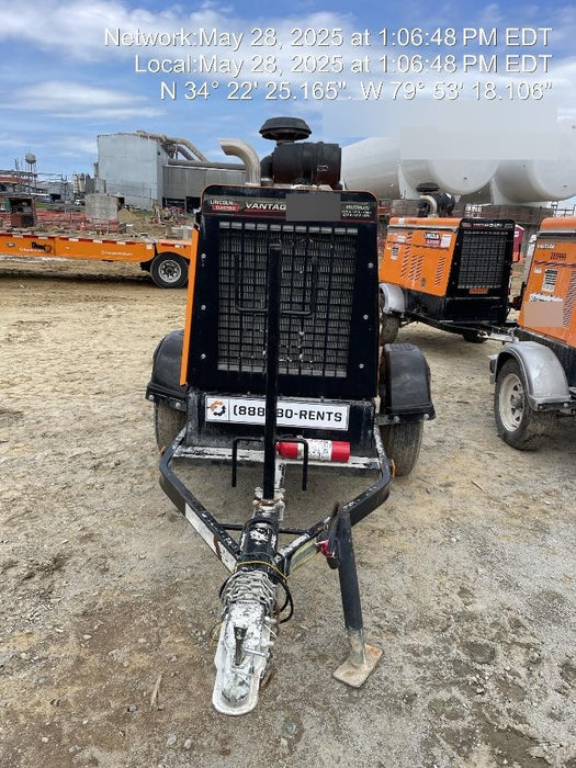 2021 Lincoln Electric Vantage 549X Ready Pak 3, ORANGE (includes trailer, cable rack, fender light kit)