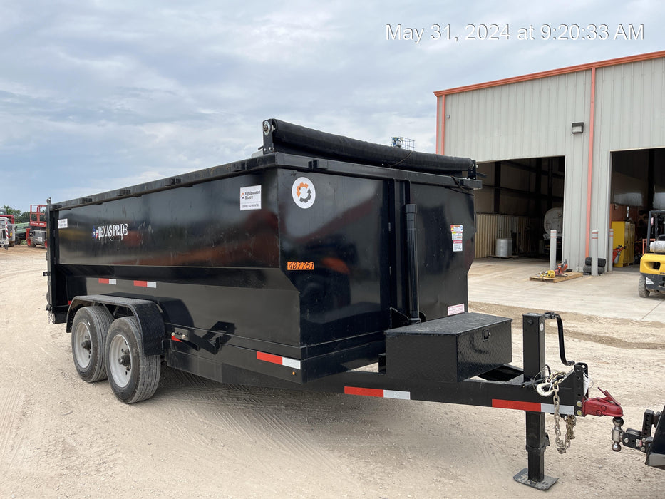 2024 TEXAS PRIDE TRAILERS DT714416KBP