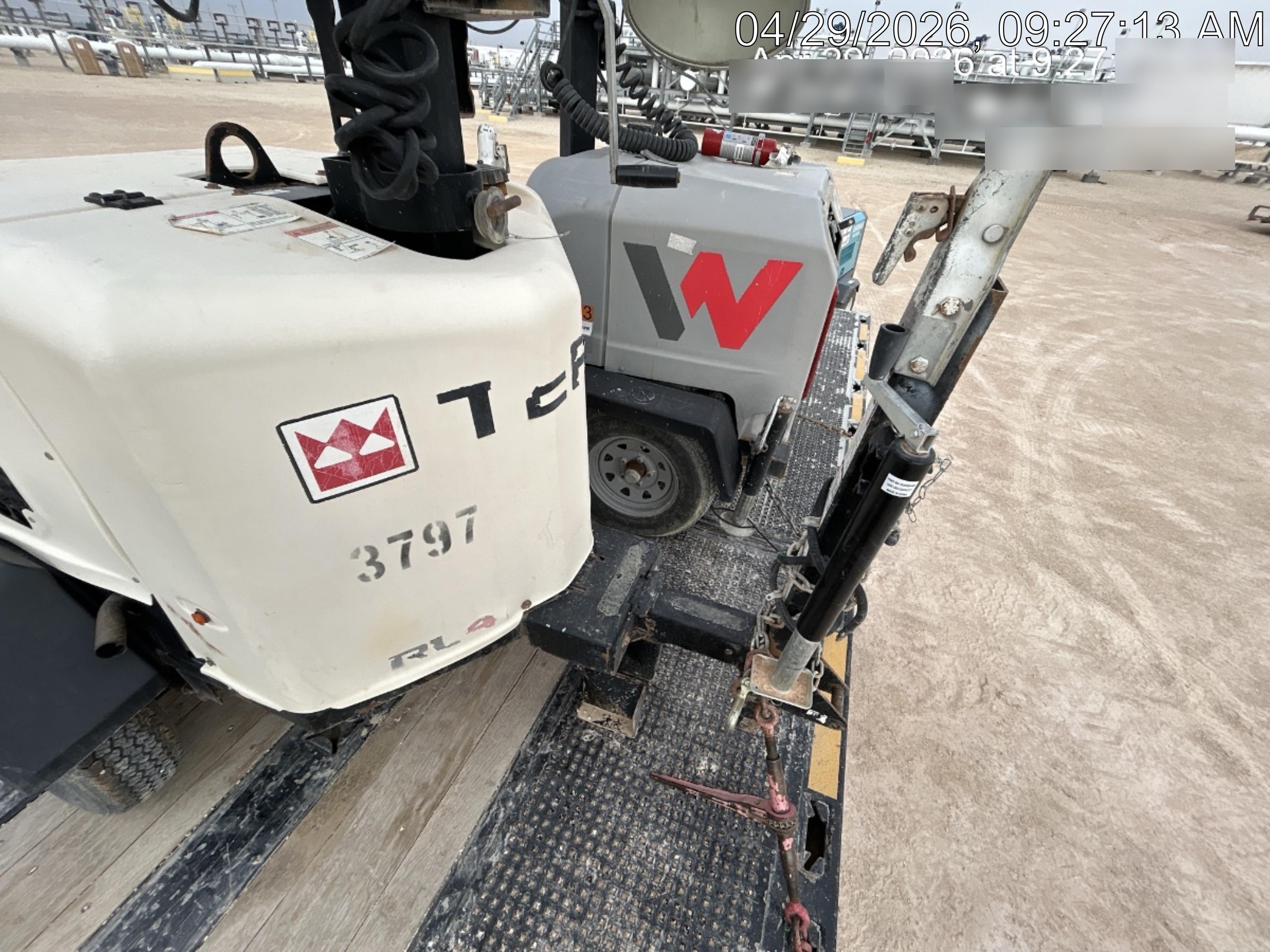 Terex RL4V2 RL4V2- 6KW, 60 HZ GENERATOR W 10.7 HP KOHLER DIESEL