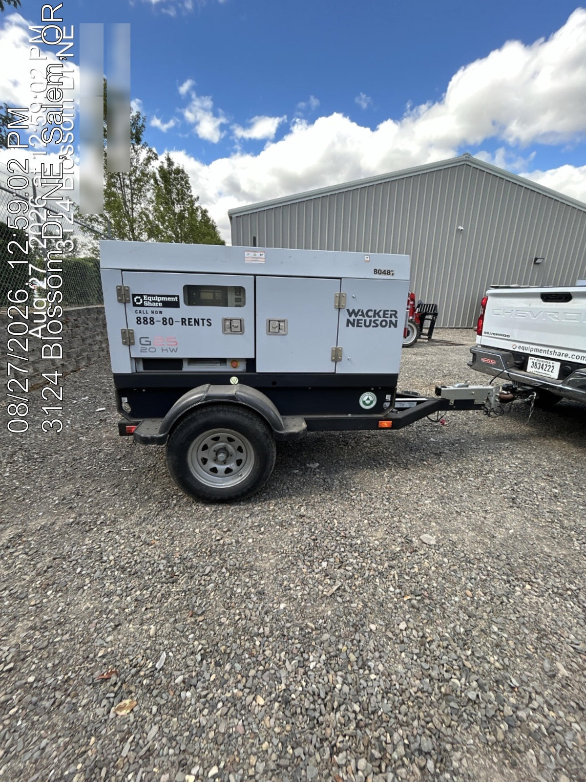 2020 WACKER NEUSON G25