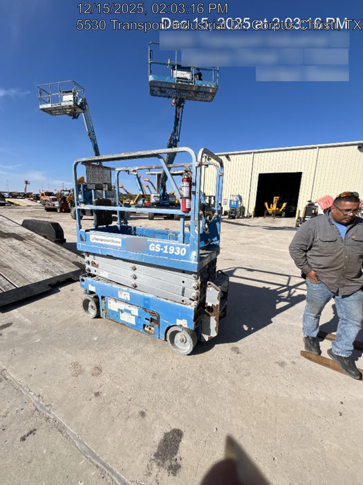 2018 Genie GS-1930 Genie GS-1930 Scissor Lift w/Standard Options