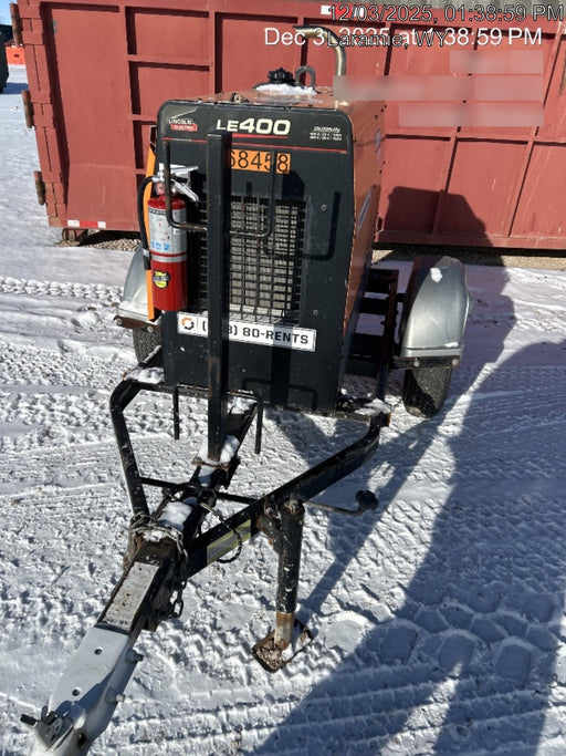 2022 Lincoln Electric LE400 Kubota V1505, Trlr, Cable Rack, Light Kit, ES Decals, T3