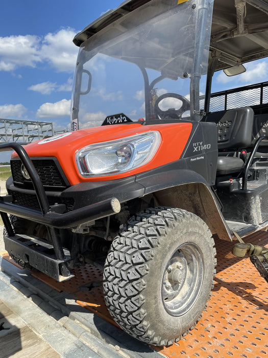 2022 Kubota RTV-X1140W-H Plastic Canopy, Windshield Acrylic Clear, LED Strobe Light, Wire Harness Kit, Back up Alarm