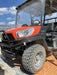 2022 Kubota RTV-X1140W-H Plastic Canopy, Windshield Acrylic Clear, LED Strobe Light, Wire Harness Kit, Back up Alarm