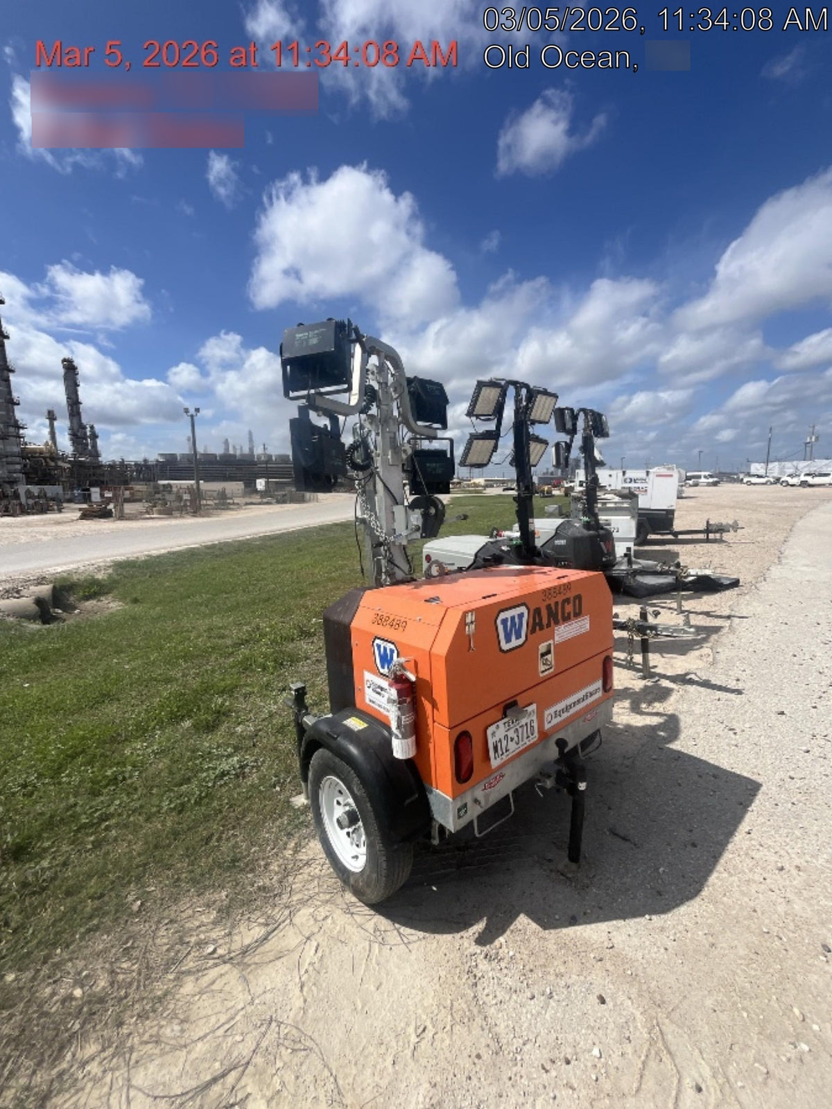 2024 Wanco WLTT-4MM4K Diesel, Deep Sea Controller, Shore Power Plug, Auto Start, (4) 350W LED Floodlights, 4kW Generator, 60 Gal Fuel Tank, 2" Ball, T3
