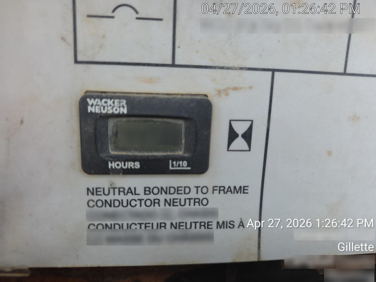 2019 Wacker Neuson LTV6L-MH Standard Options, ES Track Hardware, Fuel Level Sensor