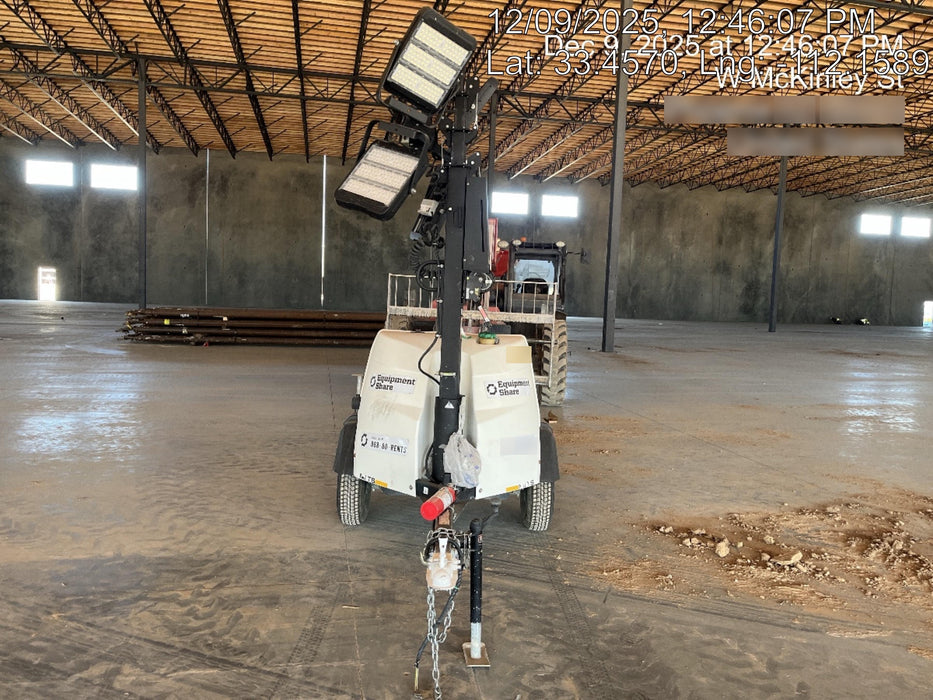 2024 Generac MLT2 Diesel, Flex Switch 120V Input, Powerzone Controller, 
(4) 320W LED Lights, 4kW Generator, 39.9 Gal Fuel Tank, 2" Ball, T3