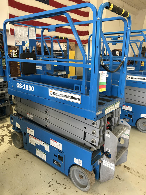 2019 Genie GS-1930 Fixed Rails with Chain Entry