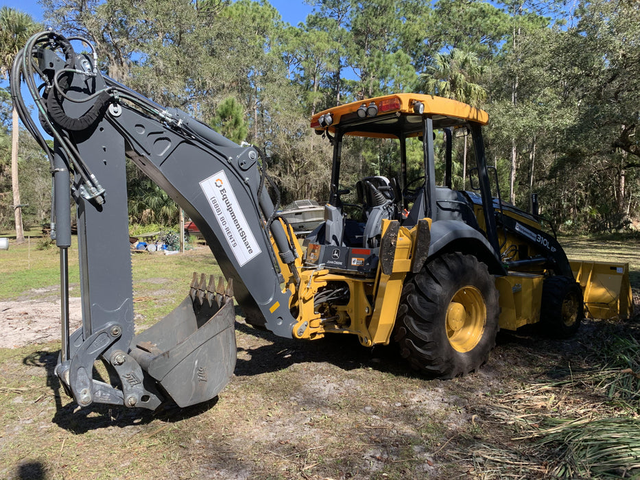 2020 John Deere 310LEP - Extendable Stick Canopy, 4WD, Extendable Stick, Pilot Controls, 2 Way Hydraulics, TAG Manual QC